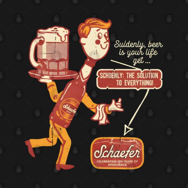 Schaefer Beer by dtr_art