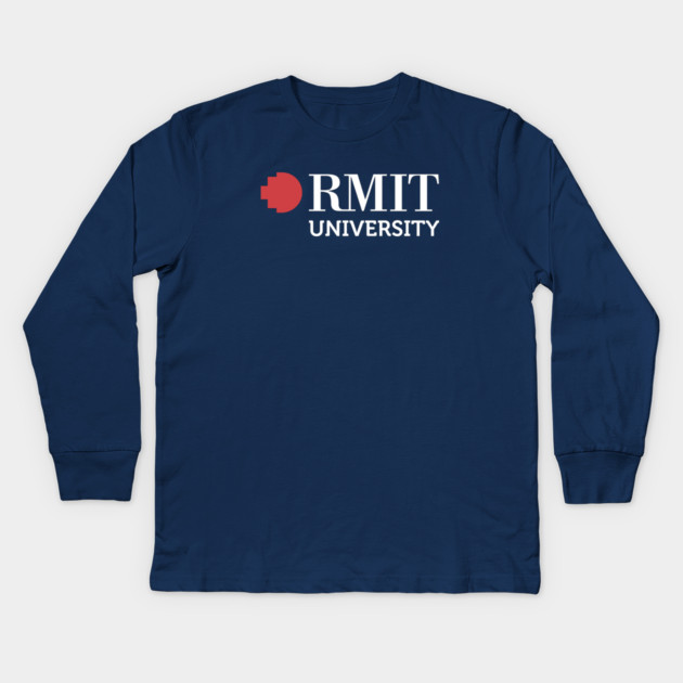 Royal Melbourne Institute of Technology Kids Long Sleeve T-Shirt by Timeless Chaos