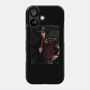 Wolf's Creek "Mickey Taylor" illustration (digital) Phone Case