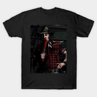 Wolf's Creek "Mickey Taylor" illustration (digital) T-Shirt