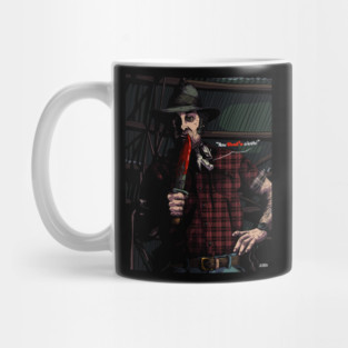 Wolf's Creek "Mickey Taylor" illustration (digital) Mug