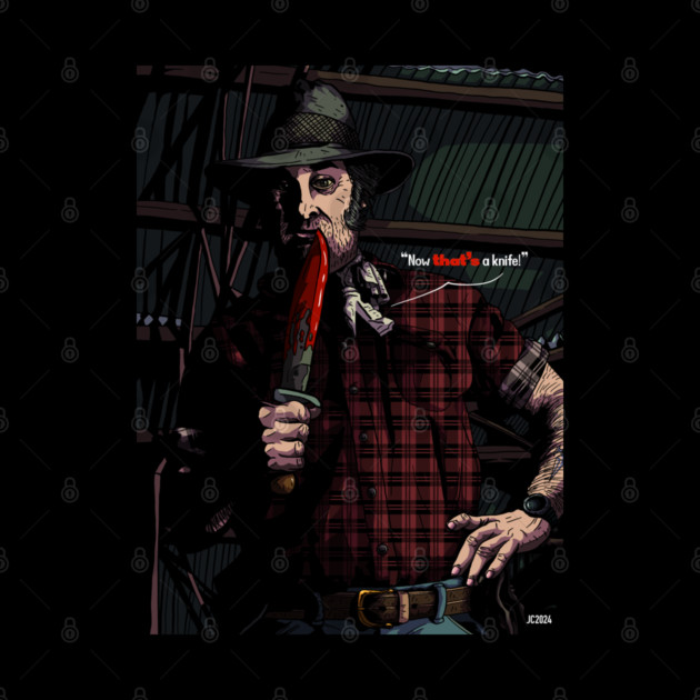 Wolf's Creek "Mickey Taylor" illustration (digital) by StagArtStudios