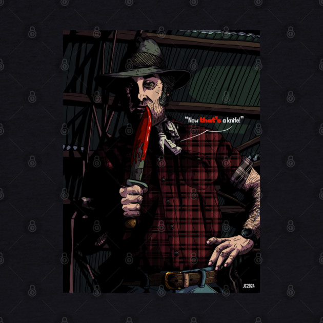 Wolf's Creek "Mickey Taylor" illustration (digital) by StagArtStudios