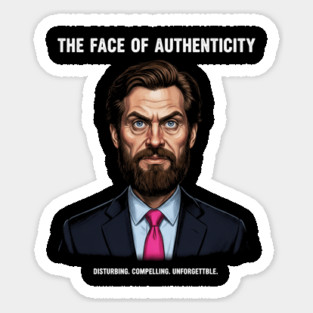 Weird JD Vance Face Meme Sticker