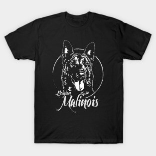 Belgian Malinois dog portrait T-Shirt
