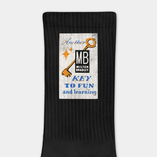 MB Another Key to Fun and Learning Vintage Boardgame Distressed Look by Joaddo