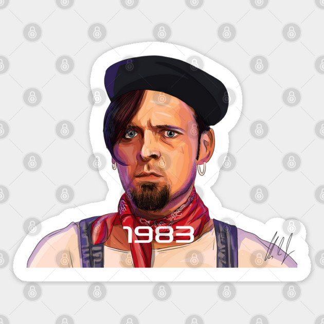 Spaced: 1983 Brian Sticker by 51Deesigns