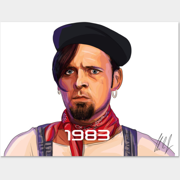 Spaced: 1983 Brian Wall Art by 51Deesigns