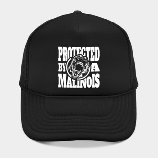 Protected by a Malinois Maligator Belgian Shepherd Hat
