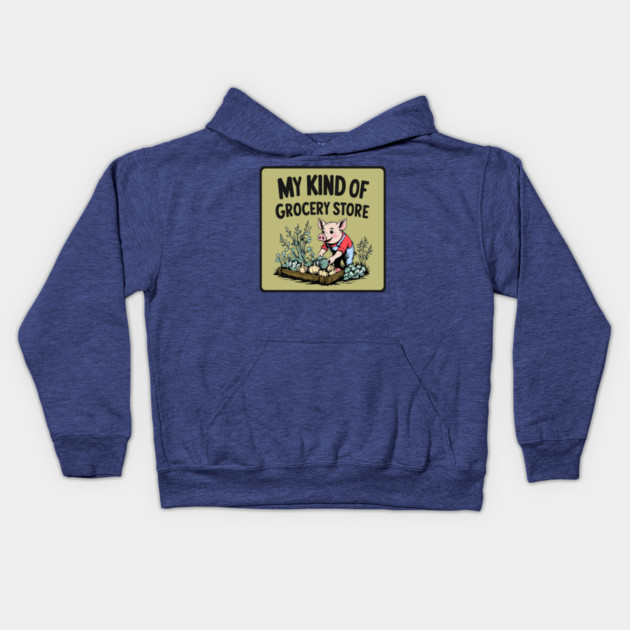 Garden Grocery Kids Hoodie by faithfamilyhomedesigns