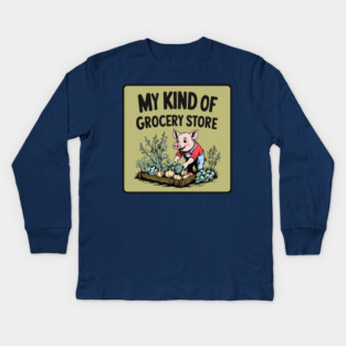 Garden Grocery Kids Long Sleeve T-Shirt