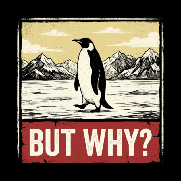 But Why? Penguin Antarctica Wildlife by ArtistTee ⭐⭐⭐⭐⭐