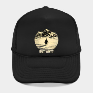 But-Why-Penguin-In-Snowy-Mountains Hat