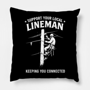 lineman Pillow