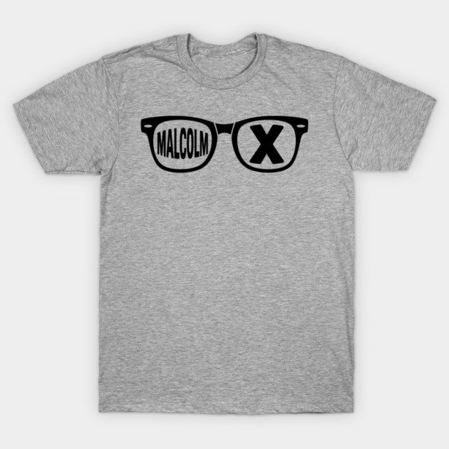 Malcolm X glasses, black lives matter T-Shirt by UrbanLifeApparel