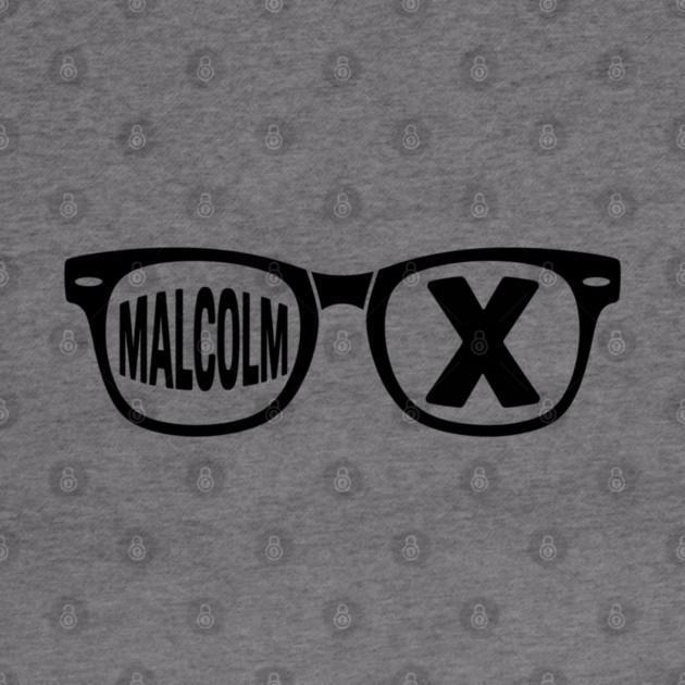 Malcolm X glasses, black lives matter by UrbanLifeApparel