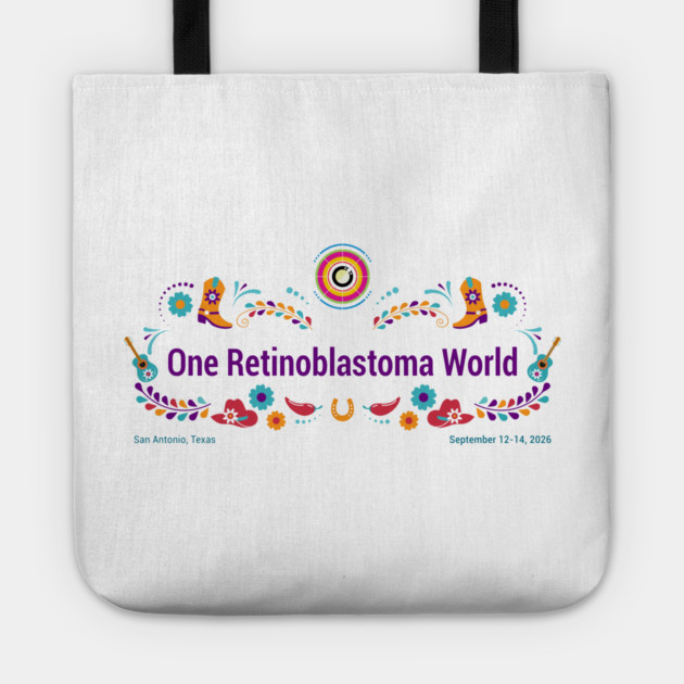 One Rb World 2026 Fiesta Design Tote by World Eye Cancer Hope