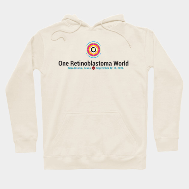 One Rb World 2026 Logo Hoodie by World Eye Cancer Hope