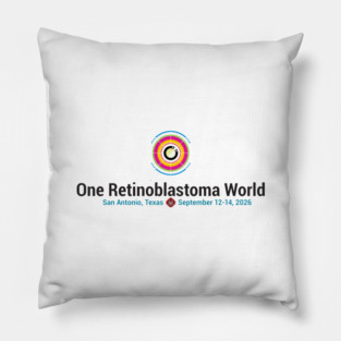 One Rb World 2026 Logo Pillow