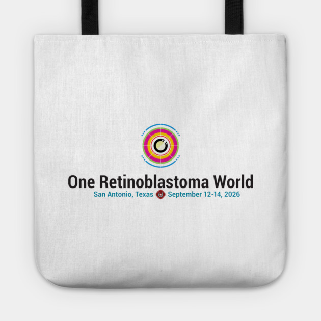 One Rb World 2026 Logo Tote by World Eye Cancer Hope