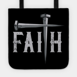 Christian Faith & Cross Faith Cross Nails Tote