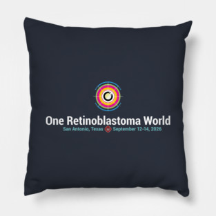 One Rb World 2026 Logo Pillow