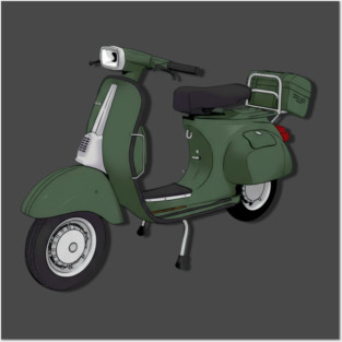 Classic Vespa Posters and Art