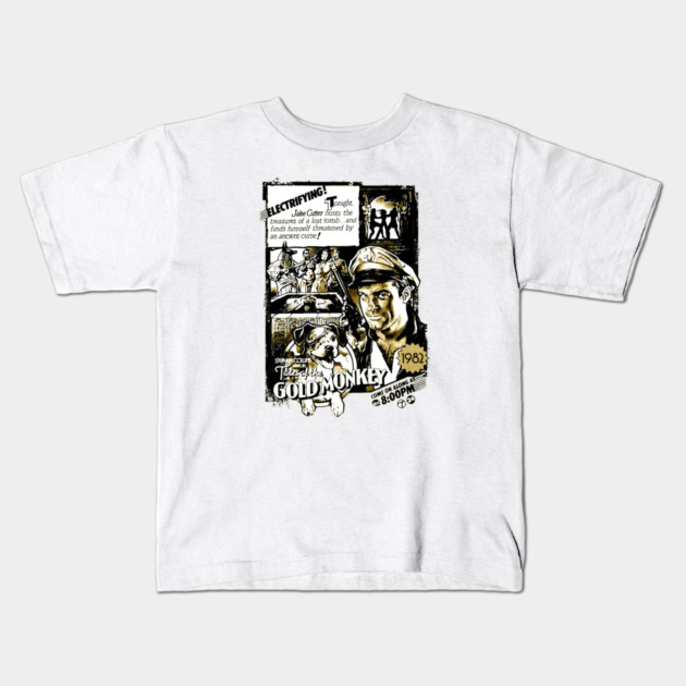 Tales of the Gold Monkey TV series Nostalgic 80's Kids T-Shirt by Joaddo