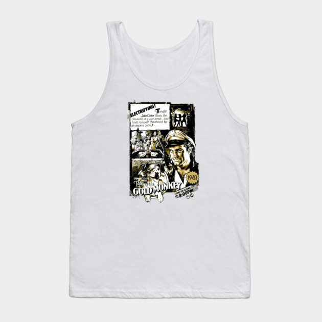 Tales of the Gold Monkey TV series Nostalgic 80's Tank Top by Joaddo