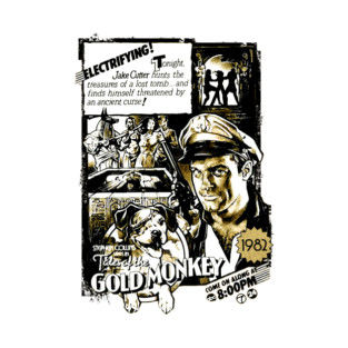 Tales of the Gold Monkey TV series Nostalgic 80's T-Shirt