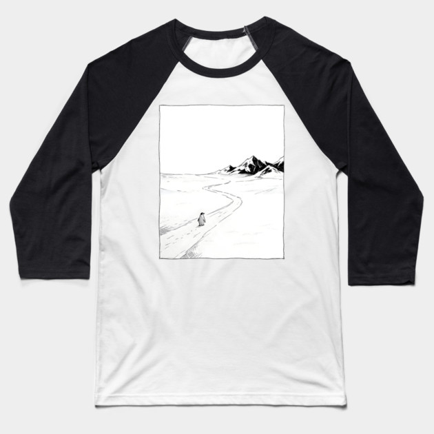 Nihilist Penguin Baseball T-Shirt by Creatifly Graphic Tees