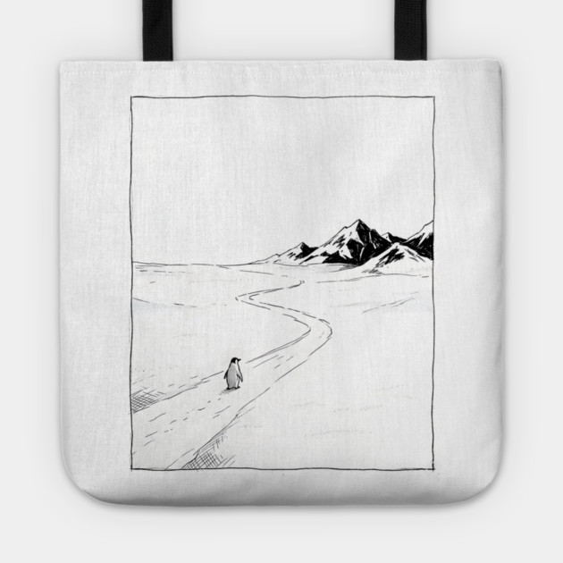 Nihilist Penguin Tote by Creatifly Graphic Tees