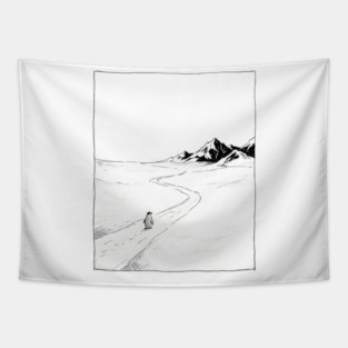 Nihilist Penguin Tapestry