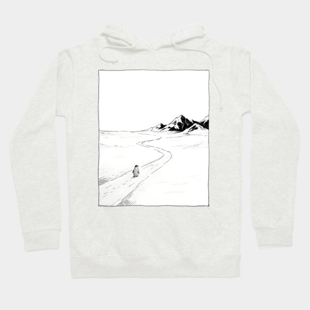 Nihilist Penguin Hoodie by Creatifly Graphic Tees