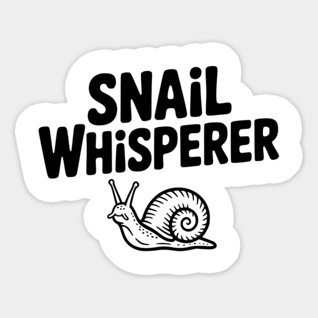 Snail Whisperer Magnet by Frank Ring