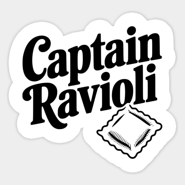 Captain Ravioli Magnet by Frank Ring