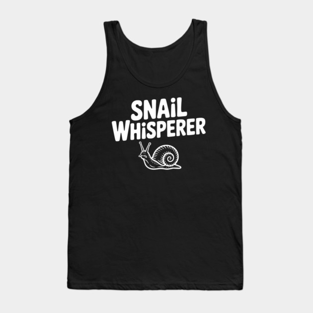 Snail Whisperer Tank Top by Frank Ring