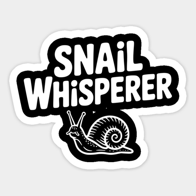Snail Whisperer Magnet by Frank Ring