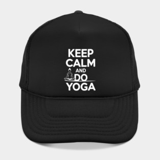 Keep Calm and Do Yoga Hat