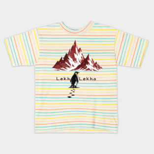 Lekh Lekha Penguin Journey Kids T-Shirt