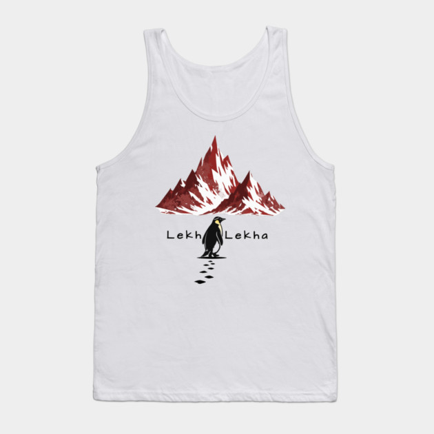 Lekh Lekha Penguin Journey Tank Top by Thank HaShem