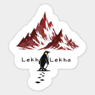 Lekh Lekha Penguin Journey Sticker