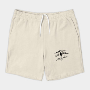 With HaShem Not Alone Penguin Shorts