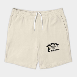 Walking With HaShem Penguin Shorts