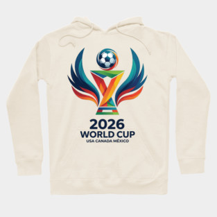2026 World Cup USA Canada Mexico Hoodie