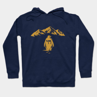 Golden Chai Penguin Mountain Hoodie
