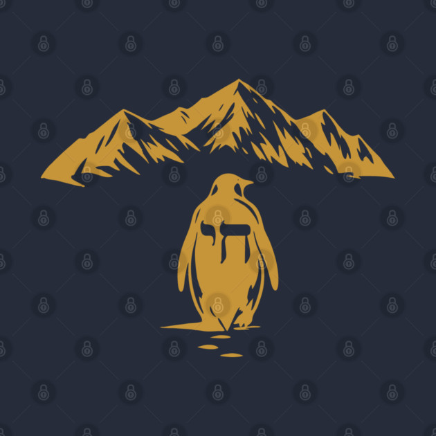 Golden Chai Penguin Mountain by Thank HaShem