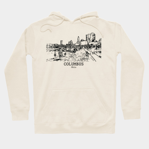 Columbus - Ohio Hoodie by Lakeric