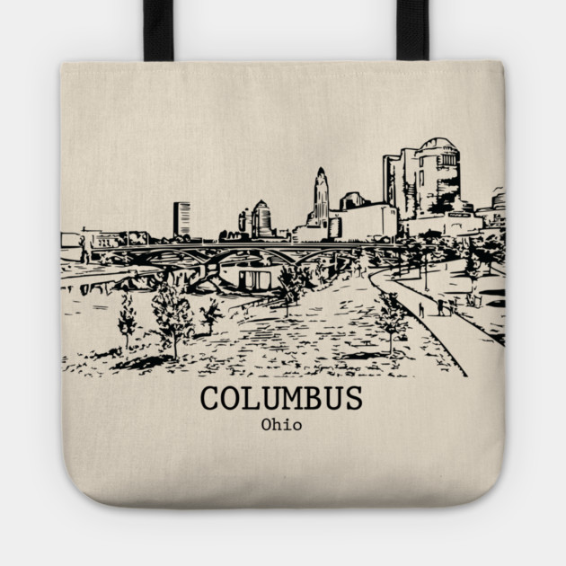 Columbus - Ohio Tote by Lakeric