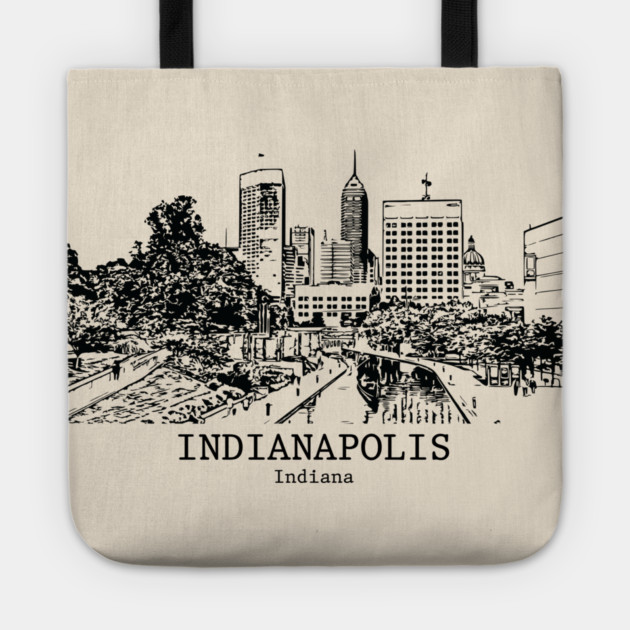 Indianapolis - Indiana Tote by Lakeric